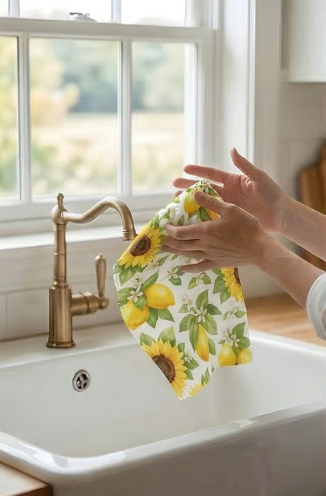 Waffle Weave Kitchen Hand Towel