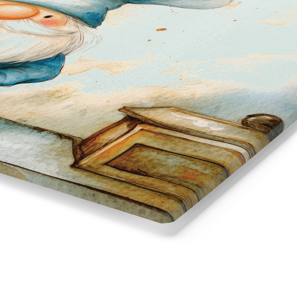 Baking Gnome Tempered Glass Cutting Board