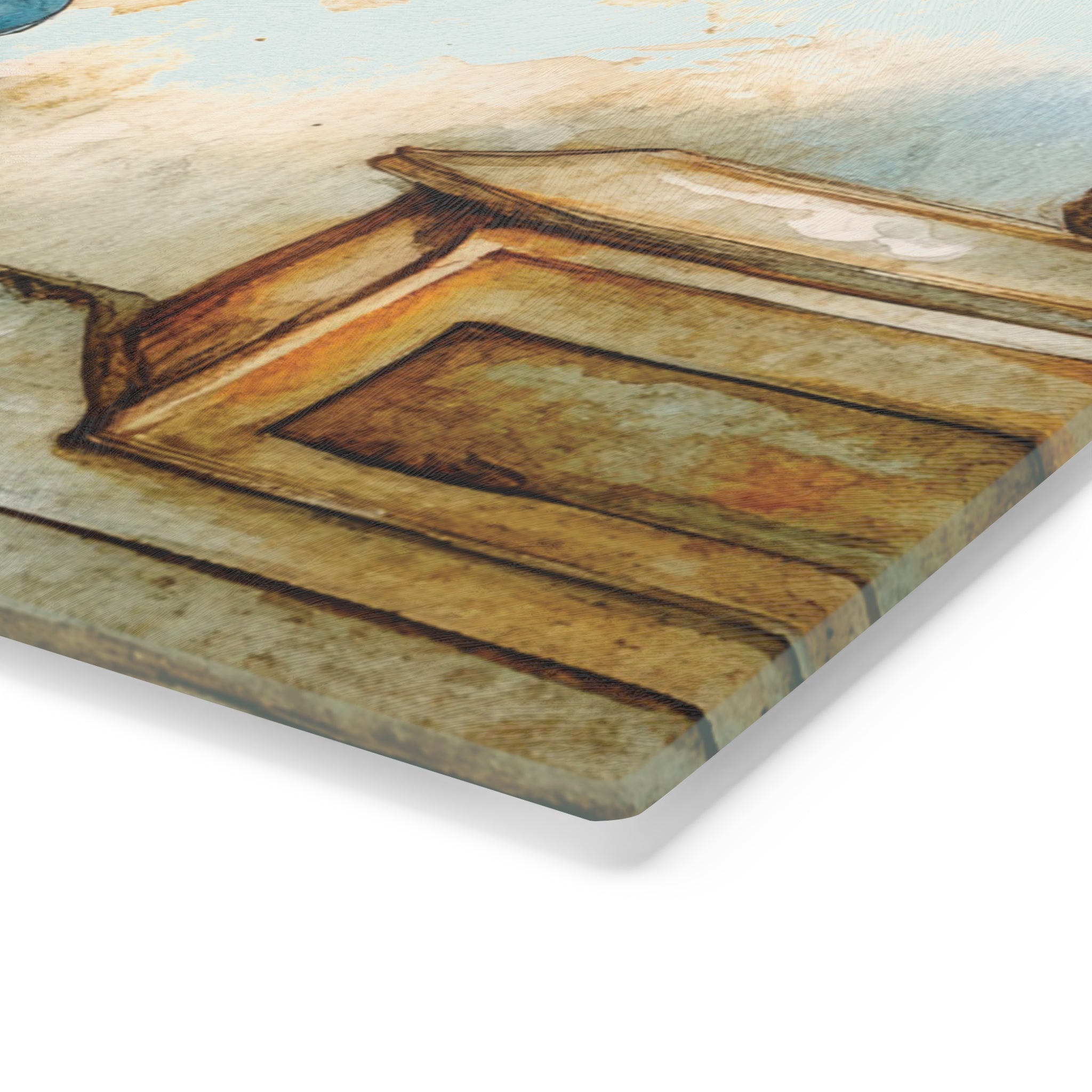 Baking Gnome Tempered Glass Cutting Board