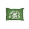 Claddagh Cotton Pillow Sham — Irish Friendship Love Loyalty Design