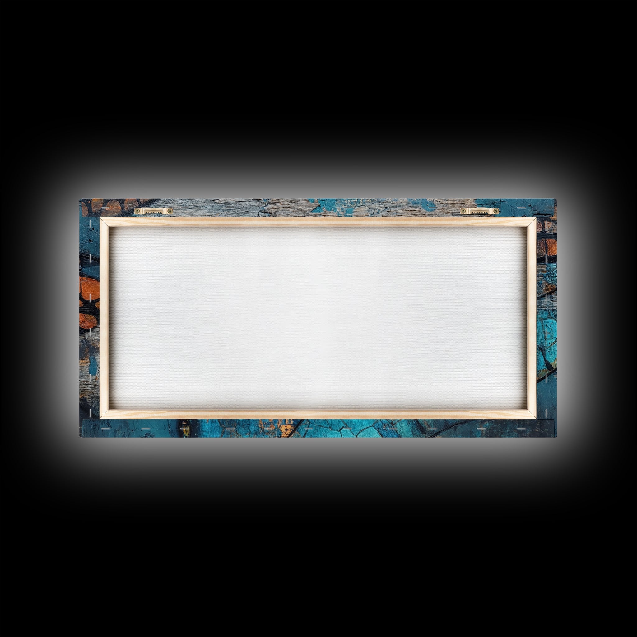 Dragonfly Wings, Mosaic Wall Art, Sacred Geometry Wall Art, Moody Art, Teal Wall Art, Abstract Art, Canvas Print, Cottagecore Wall Art