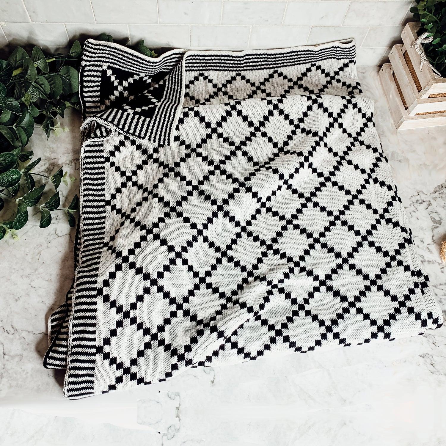 Geo Cotton Throw