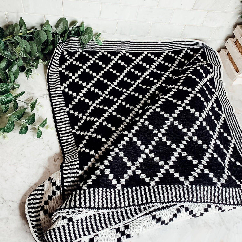 Geo Cotton Throw