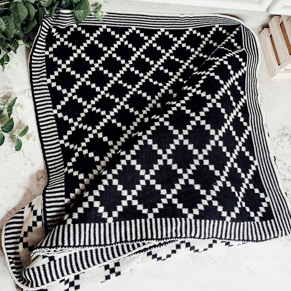Geo Cotton Throw