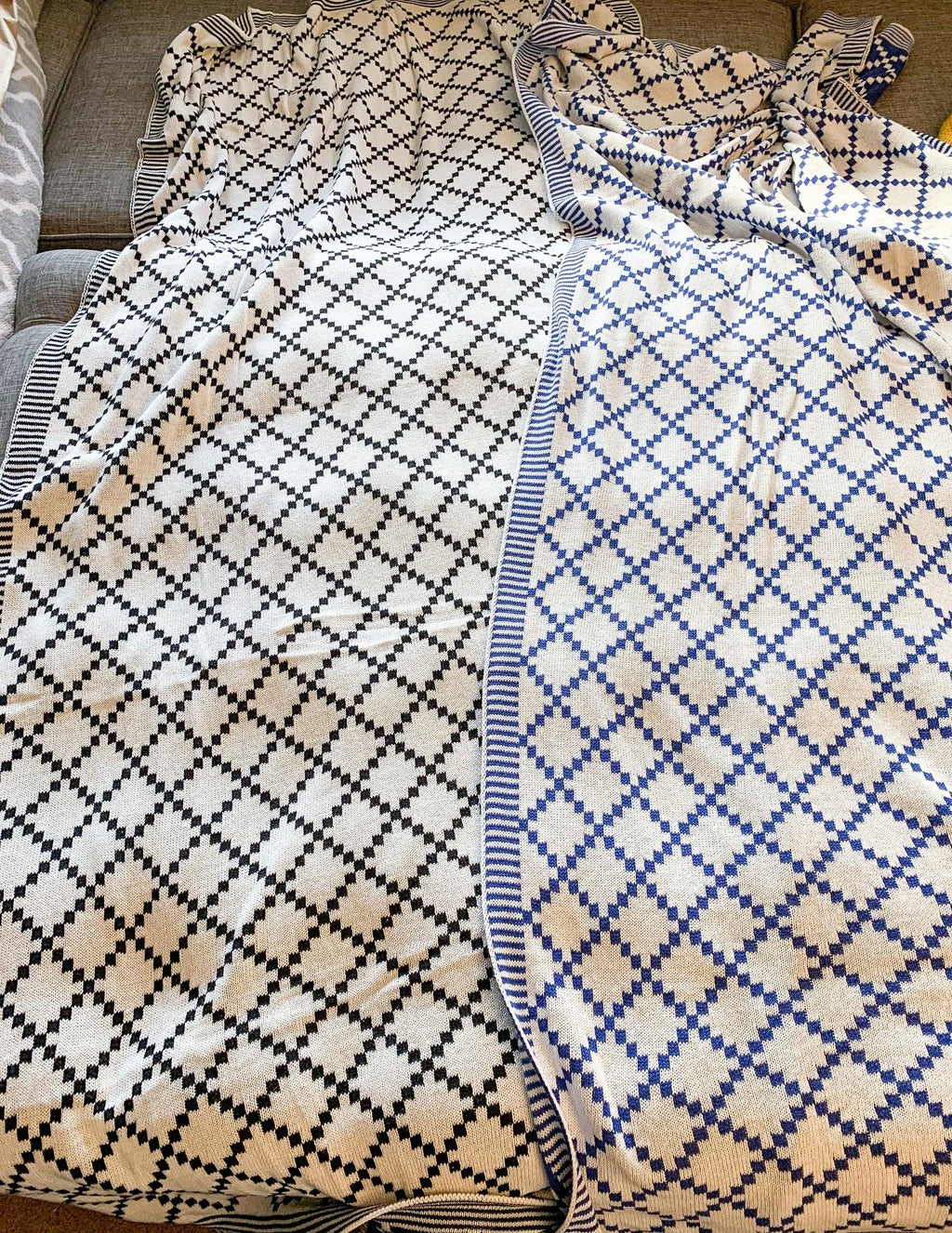 Geo Cotton Throw