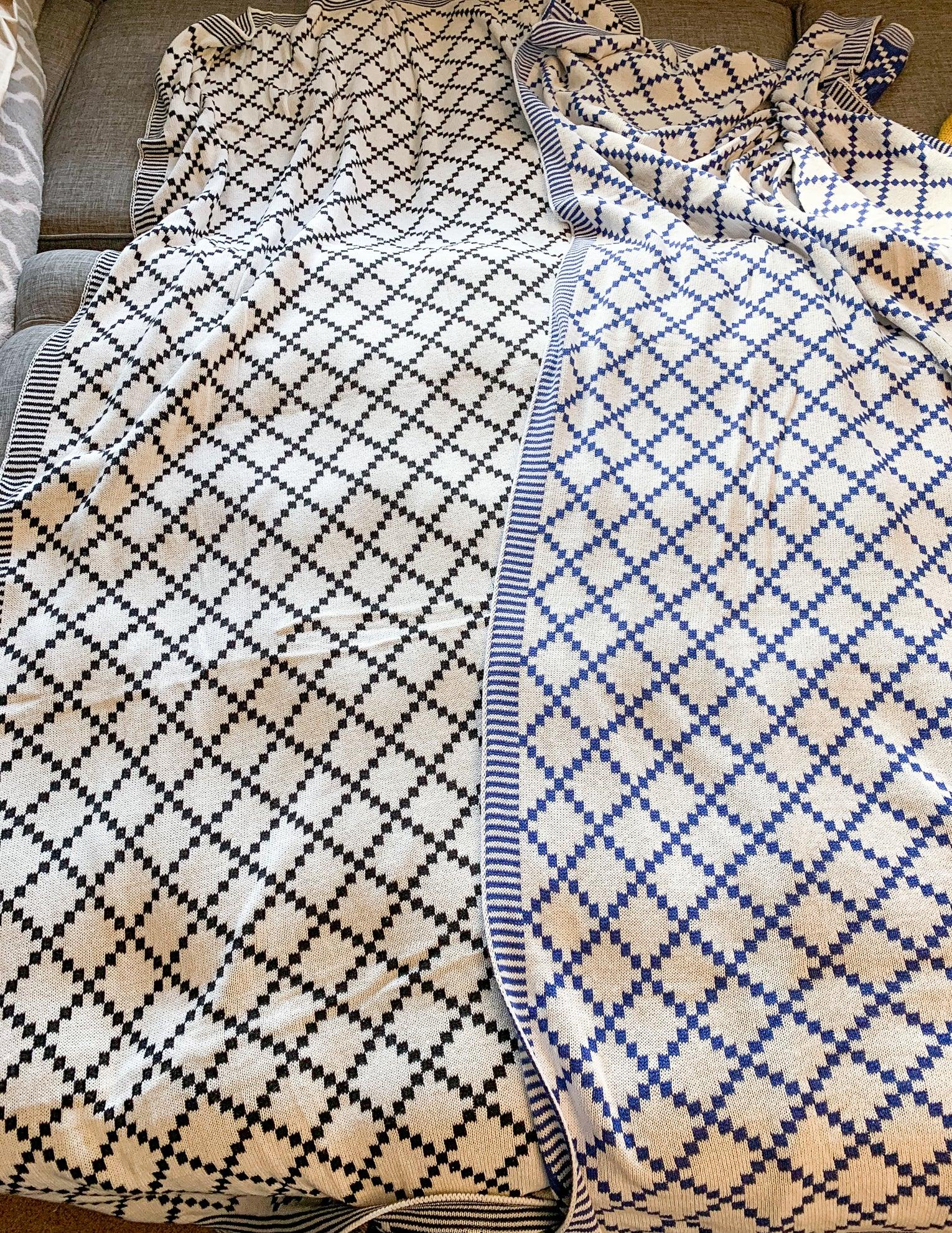 Geo Cotton Throw
