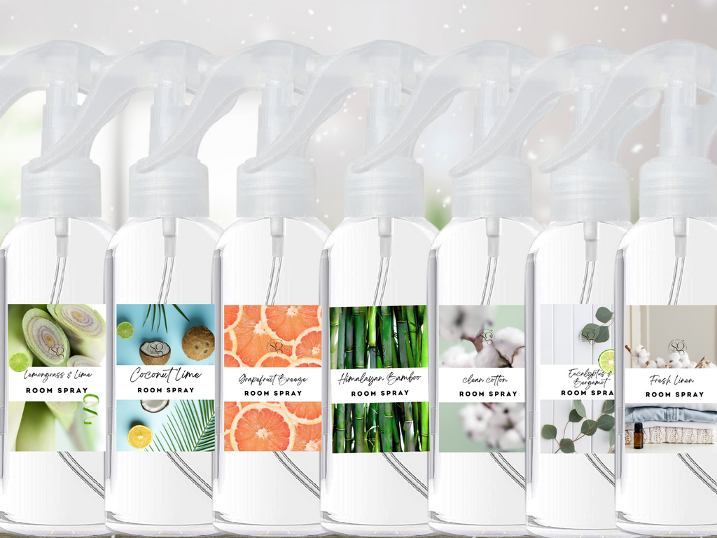 Fresh & Clean Room and Linen Spray Collection – Crisp, Light, and Uplifting Scents