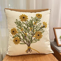 DecorBites™ Luxe Embroidered Cushion Cover, Premium Decor Pillowcases