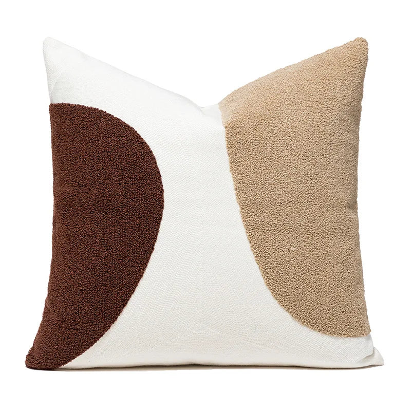 DecorBites™ Luxe 45x45cm Cushion Cover: High Quality Pillowcase for Elegant Home Decor