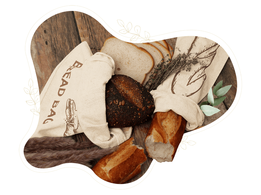 Linen Bread Bags
