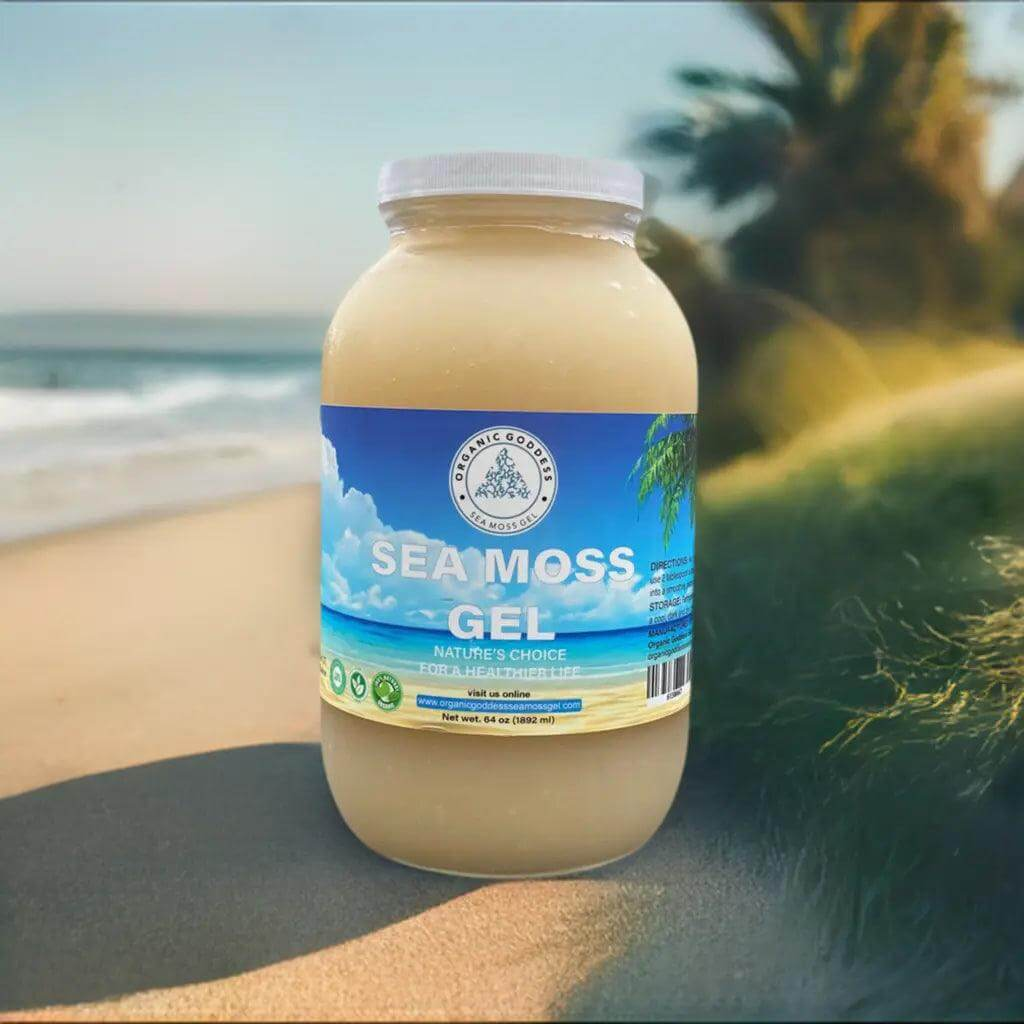 Gold Sea Moss | Sea Moss Benefits | Sea Moss Near Me - Organic Goddess Sea Moss Gel