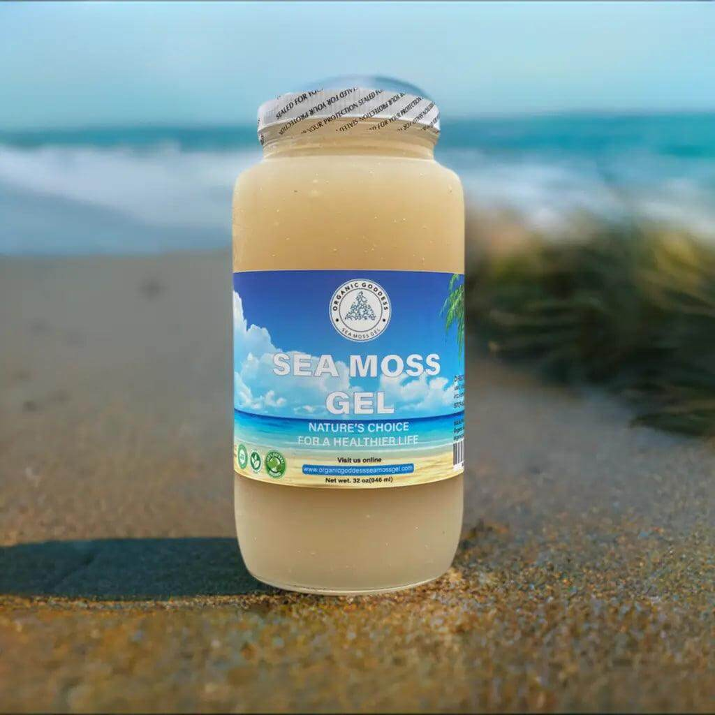 Gold Sea Moss | Sea Moss Benefits | Sea Moss Near Me - Organic Goddess Sea Moss Gel