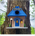 Police Station Birdhouse – Fun Law Enforcement Birdhouse for Garden or Home Decor