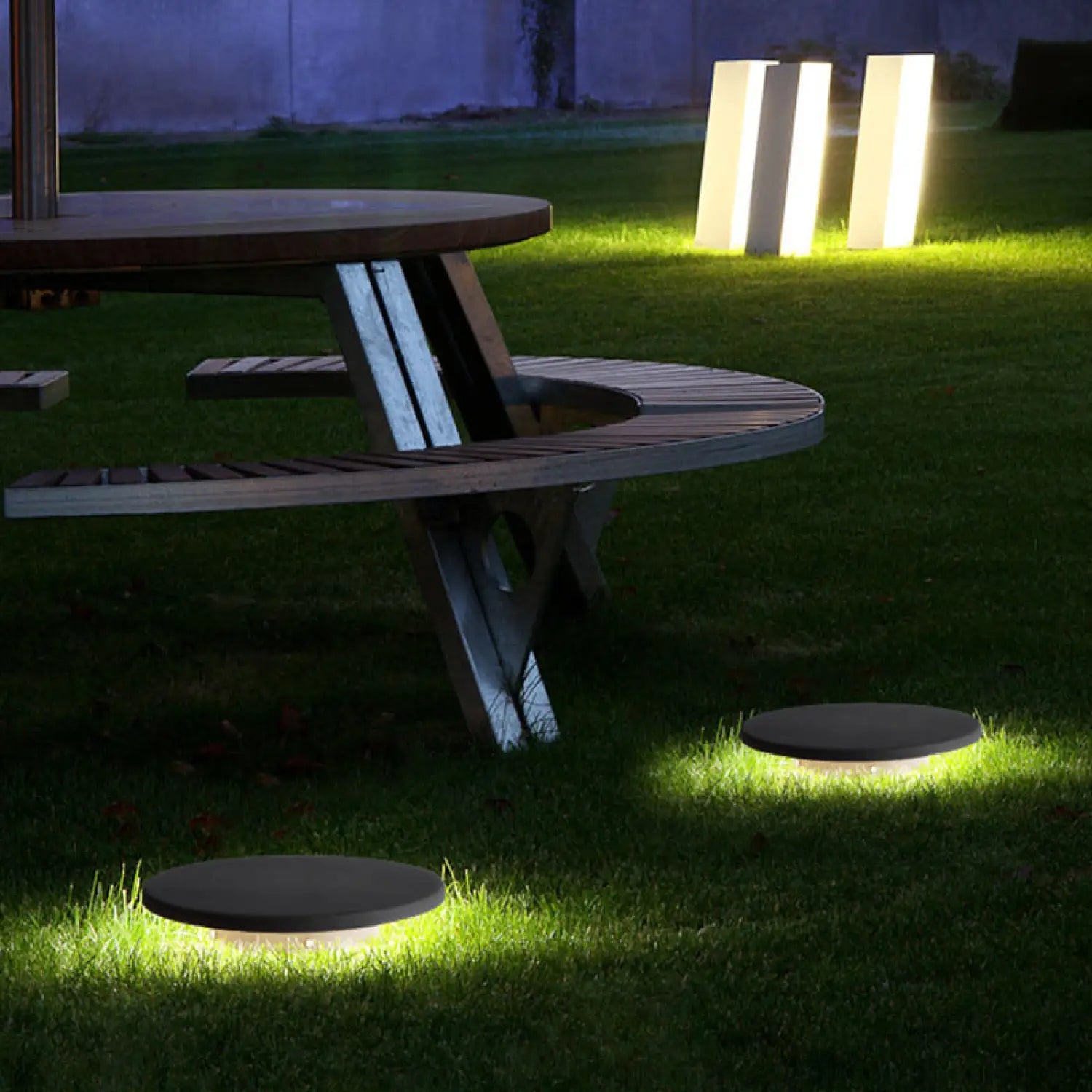 Stone-Shaped LED Light in Garden | Eco-Friendly & Stylish